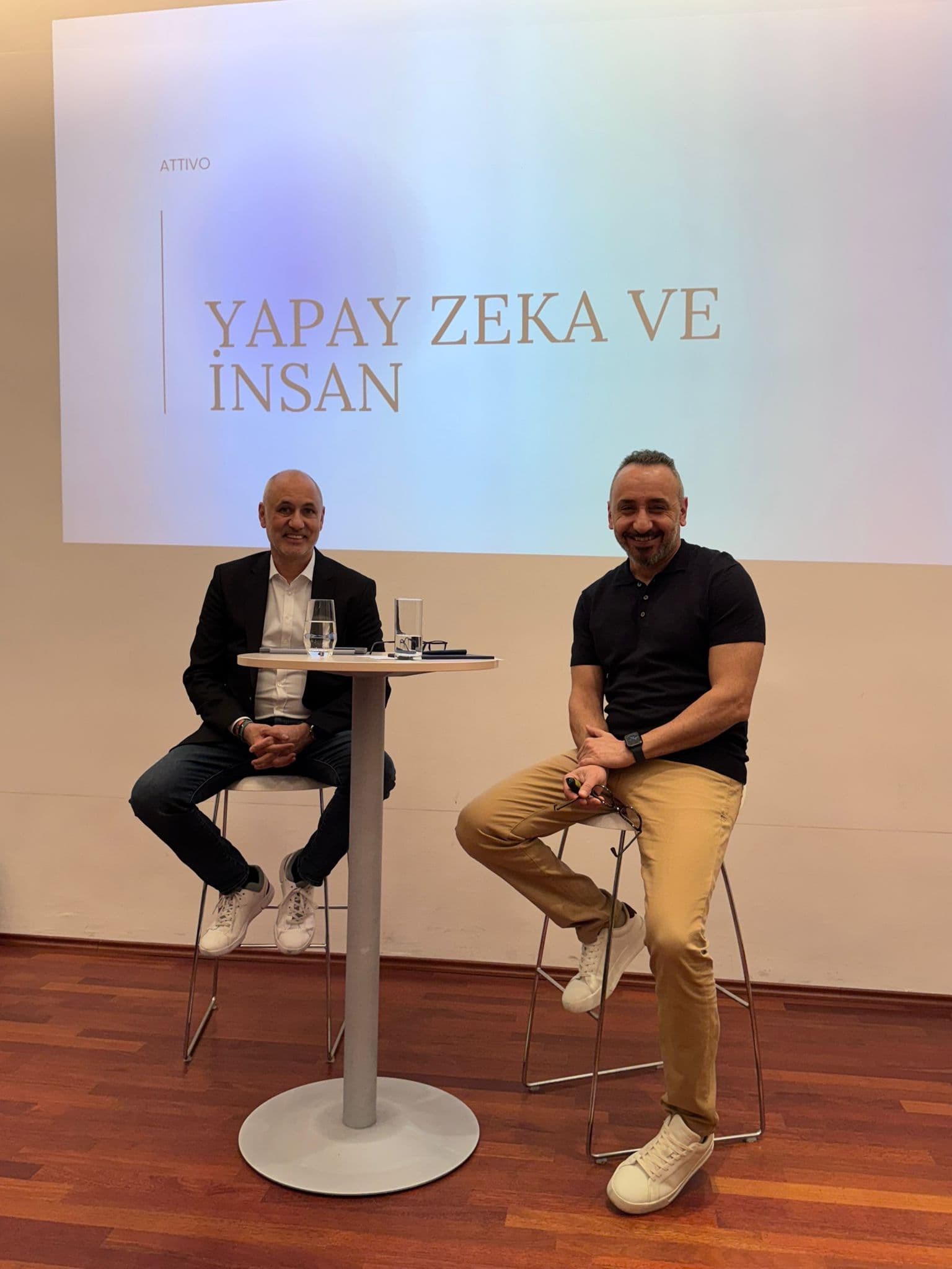 AI and the Human panel at ATTIVO — Kerem Erdem and Ali Yıldız