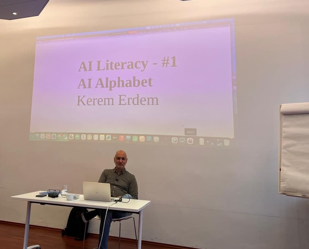 AI Literacy Program Session 1 — AI Alphabet, Kerem Erdem at ATTIVO